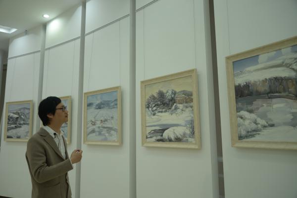 翰墨飄香，丹青傳韻——我校成功舉辦漢語推廣系列活動(dòng)之中國書畫藝術(shù)講座及展覽